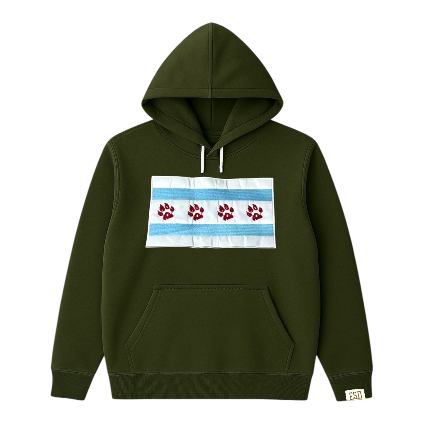 Pre-Order The Chicago Dog Flag Hoodie